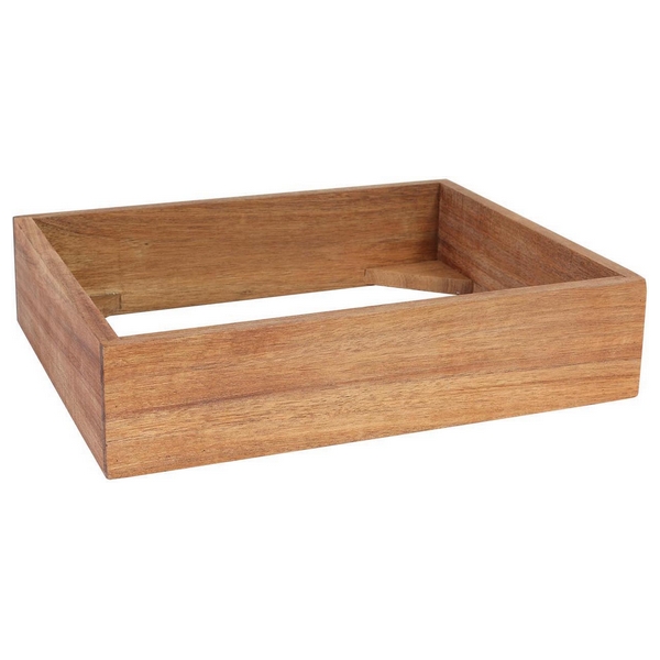 Holder Wood Squared (32,5 x 26,5 x 7,5 cm) - holder