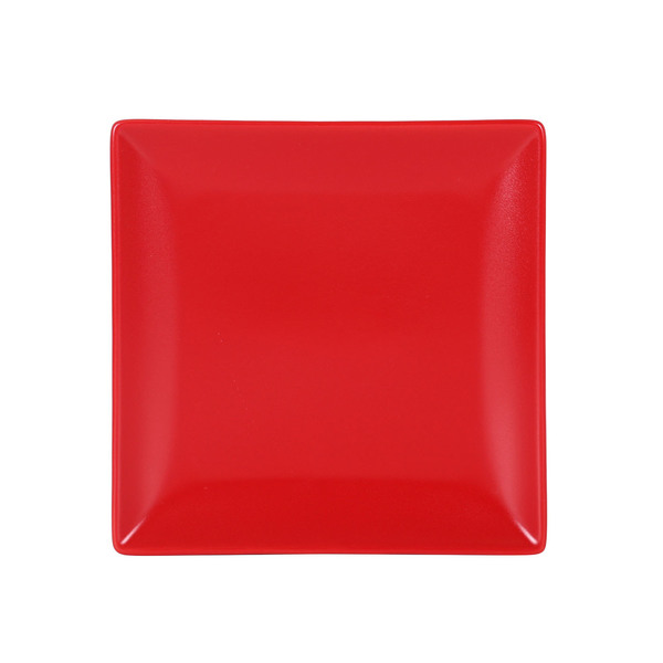 Dessert dish Ming II Red Squared (18 x 18 x 1,7 cm) - dessert