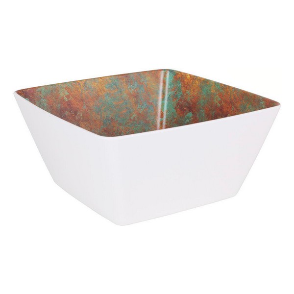 Salad Bowl Viejo Valle Goji Melamin White (25 x 25 x 12 cm) - salad