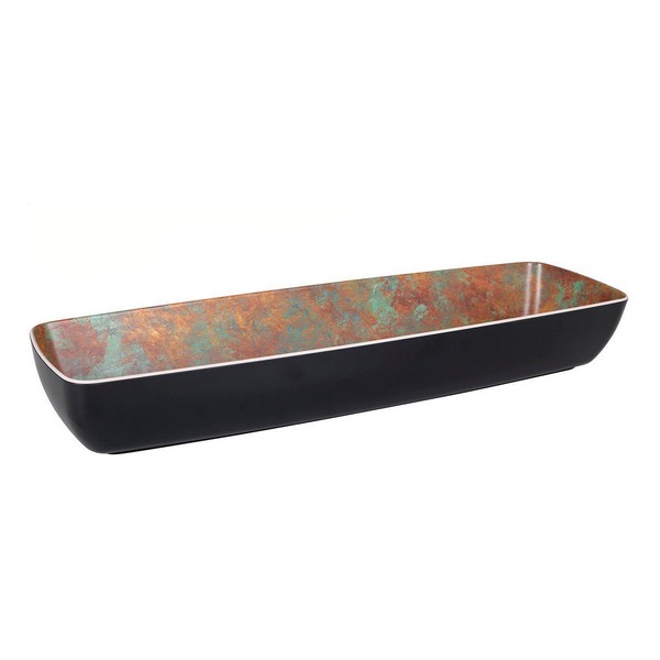 Bowl Viejo Valle Black Melamin (53 x 16,2 x 7,5 cm) - bowl