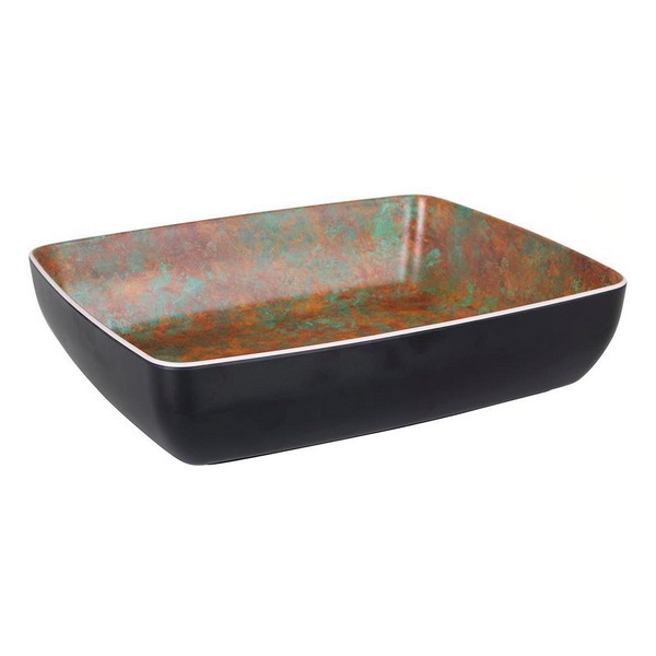 Bowl Viejo Valle Black Melamin (32,5 x 26,5 x 7,5 cm) - bowl