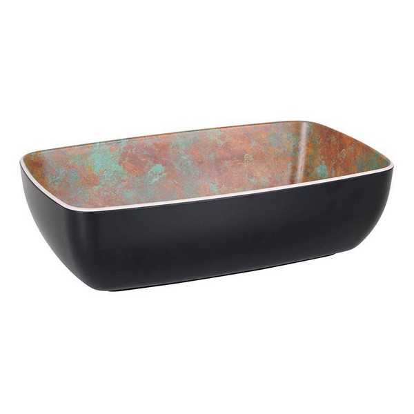 Bowl Viejo Valle Black Melamin (26,5 x 16,2 x 7,5 cm) - bowl