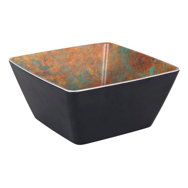 Salad Bowl Viejo Valle Melamin Black (19 x 19 x 9 cm) - salad