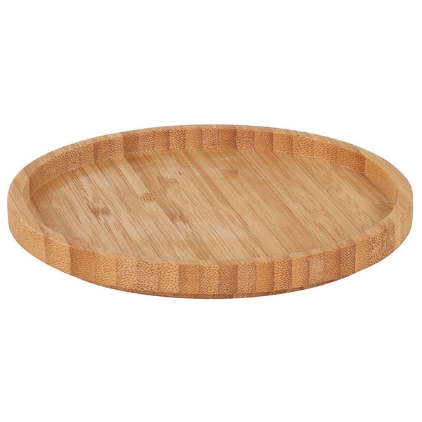 Flat plate Wood (ø 15 x 1,5 cm) - flat