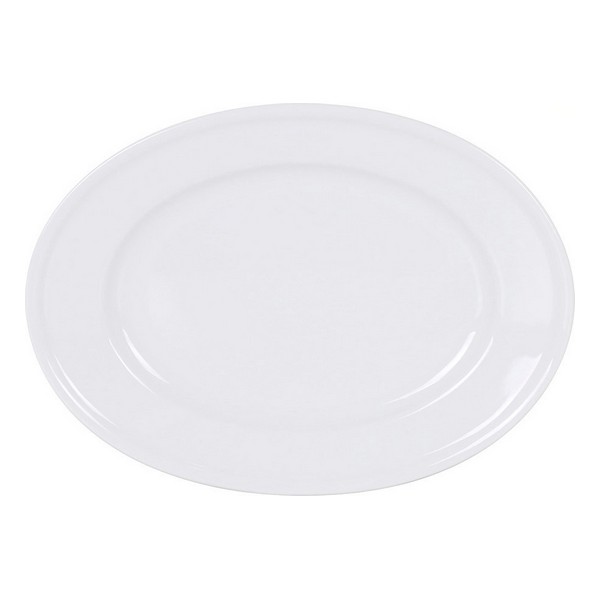Serving Platter Olympia Oval Porcelain White (24 x 17,5 cm) - serving