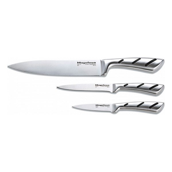 Knife Set Magefesa Prisma (3 pcs) Stainless steel - knife