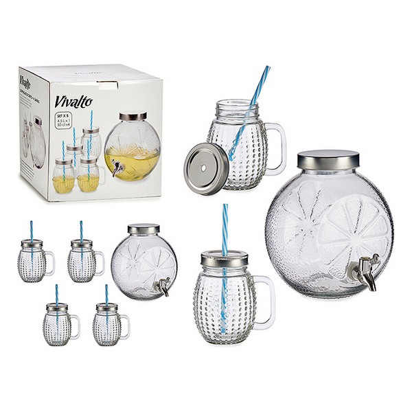 Set of jugs Glass (5 pcs) - set