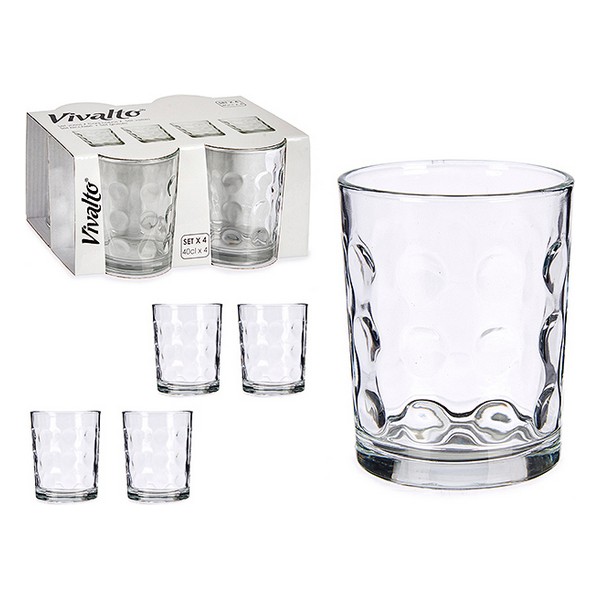 Set of glasses Points (400 ml x 4) - set