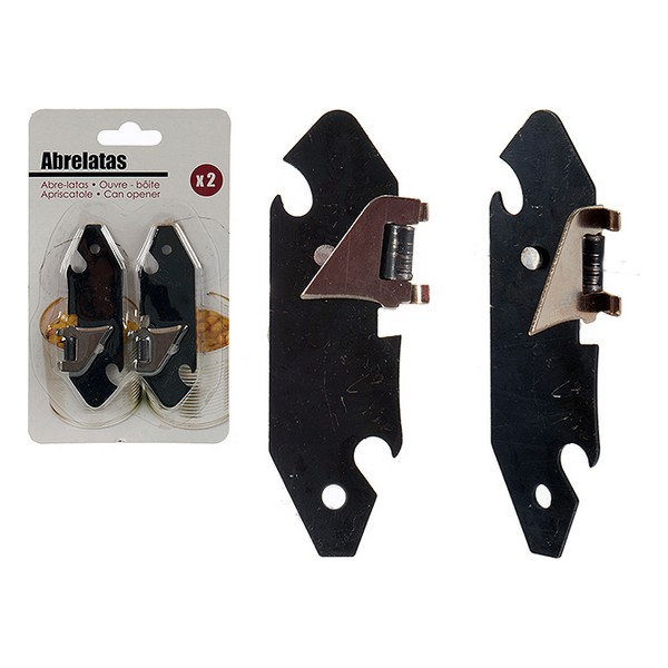 Tin opener 2 pcs (1 x 15 x 9 cm) - tin