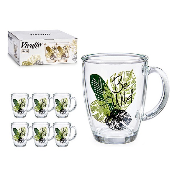 Mug Be Wild Transparent Crystal (320 ml) - mug