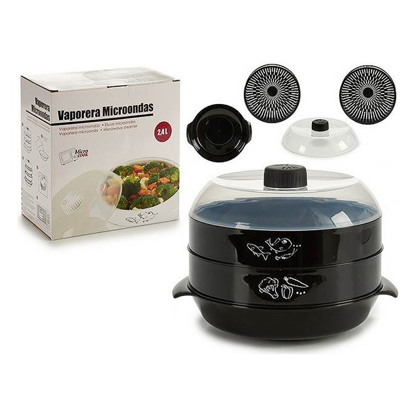 Food Steamer Microwave (2,4 L) - food