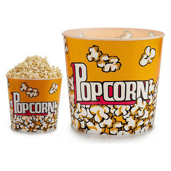 Bucket PopCorn 6,8 L (24,5 x 21,5 x 24,5 cm) - bucket