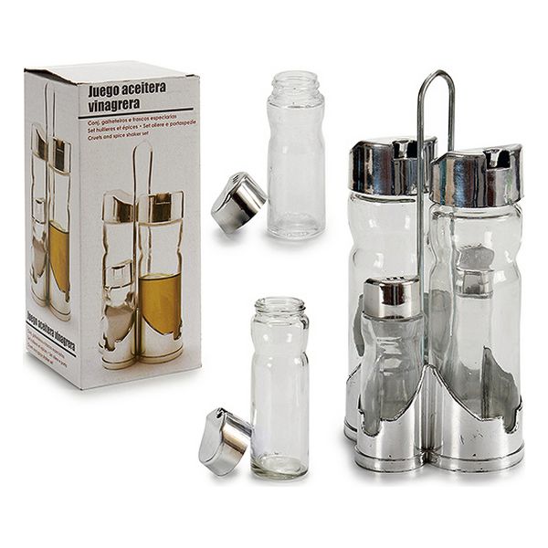 Cruet Silver (10,5 x 19,5 x 10,5 cm) - cruet