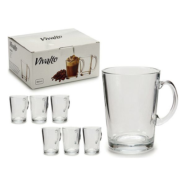 Jug Vivalto Transparent 250 ml (8 x 10 x 10 cm) - jug