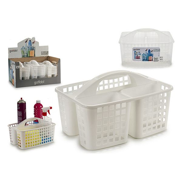 Multi-purpose basket 3 Compartments (23 x 18,5 x 31 cm) - multi