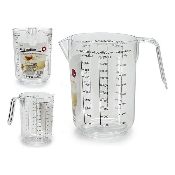 Measuring Jug Transparent polystyrene (1 L) - measuring