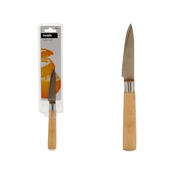 Peeler Knife Bamboo Stainless steel - peeler