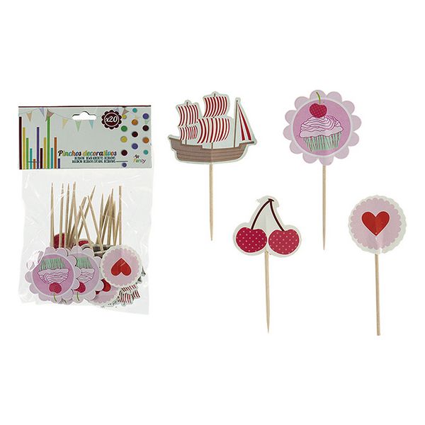 Appetizer Set Stick Decoration 20 - appetizer