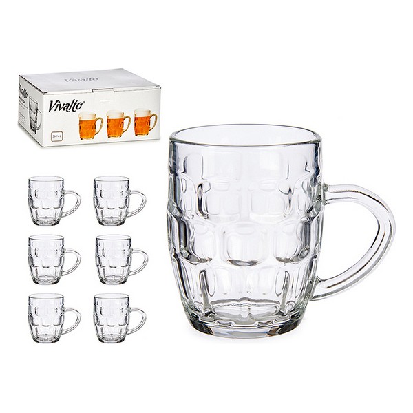 Beer Mug Transparent Crystal (280 ml) - beer