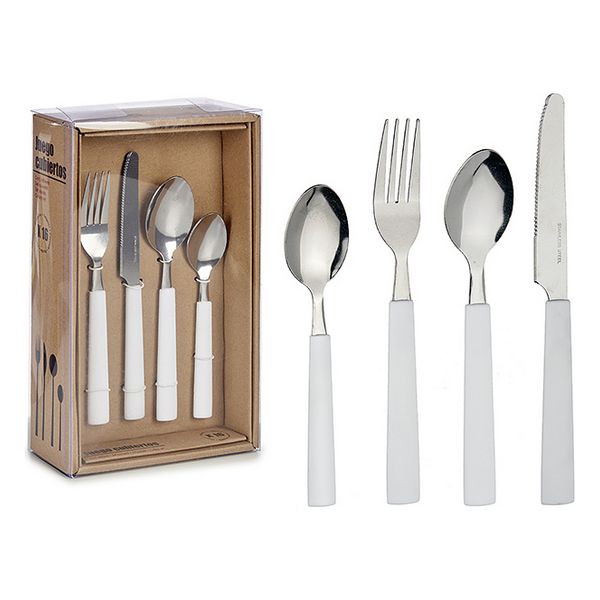 Cutlery set (16 Pieces) White - cutlery