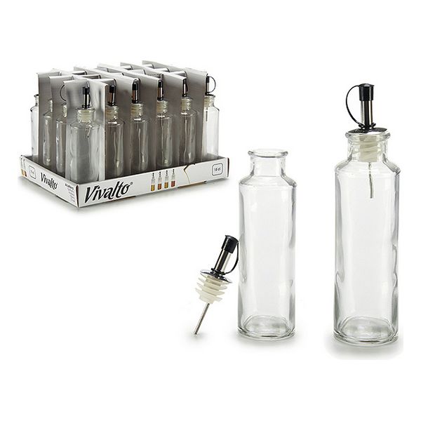 Cruet Vivalto Transparent 150 ml (4,5 x 18 x 4,5 cm) - cruet