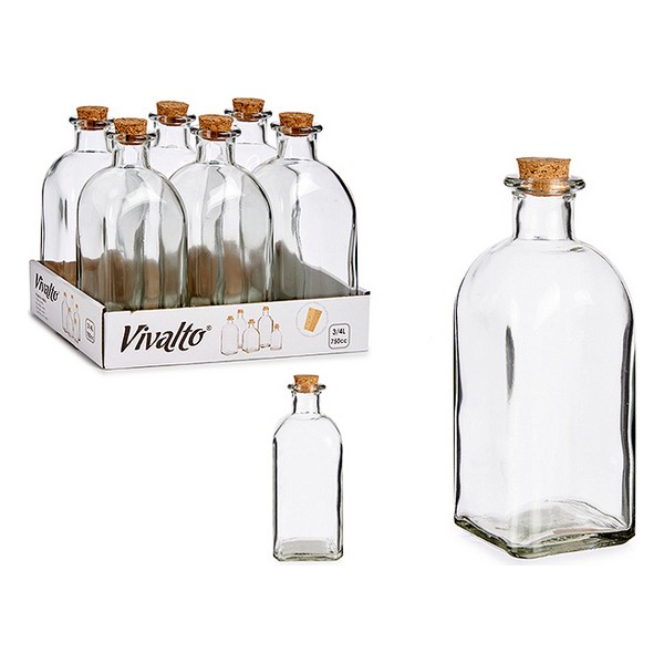 Water bottle Glass (750 ml) - water