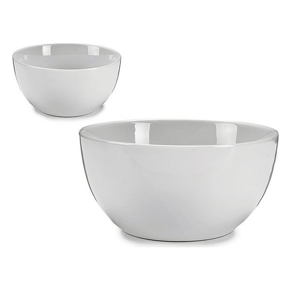 Bowl Porcelain (16 x 8 x 16 cm) - bowl