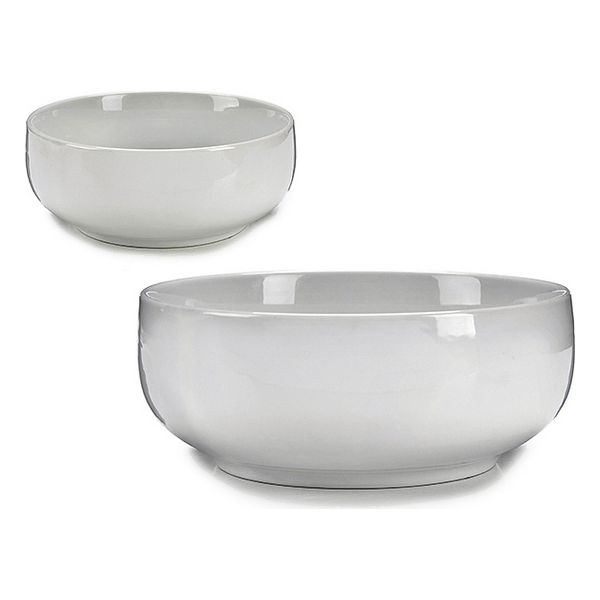 Bowl Porcelain (16 x 6,5 x 16 cm) - bowl