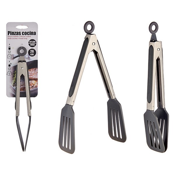 Kitchen Pegs Stainless steel Grey Nylon (4 x 26 cm) - kitchen