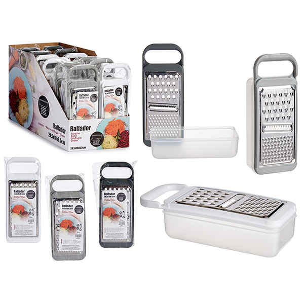 Grater with Container (10 x 6,5 x 25,3 cm) - grater