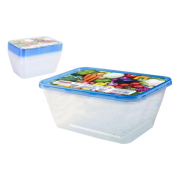 Set of 8 lunch boxes Privilege 1L - set