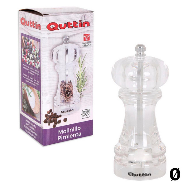 Pepper Mill Quttin Acrylic - pepper