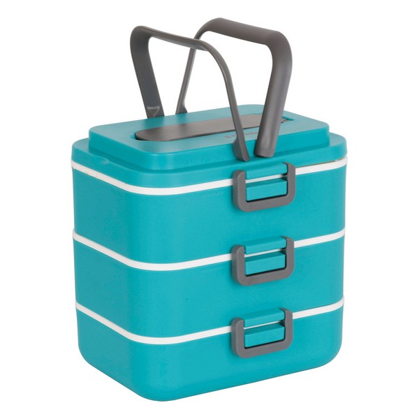 Set of lunch boxes Quttin Stackable Thermal (3 uds) (2,25 L) - set