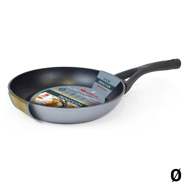 Non-stick frying pan Quttin Soft touch Grey - non
