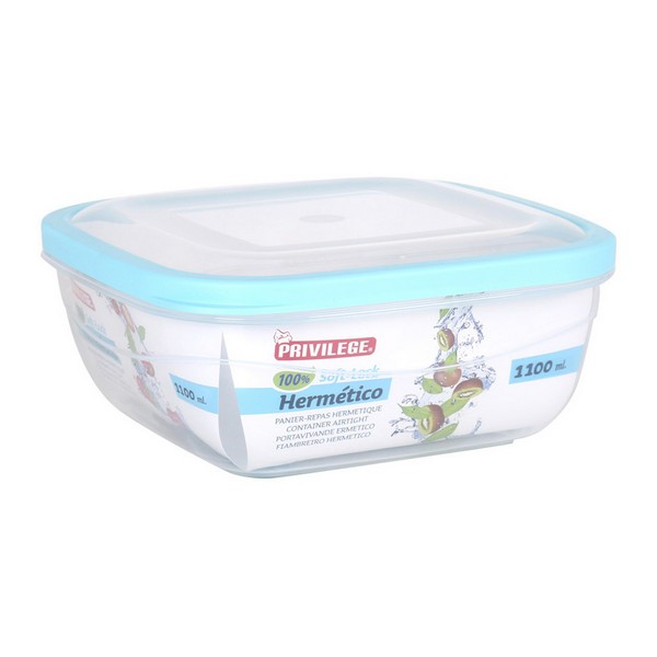 Hermetic Lunch Box Privilege Squared Transparent - hermetic