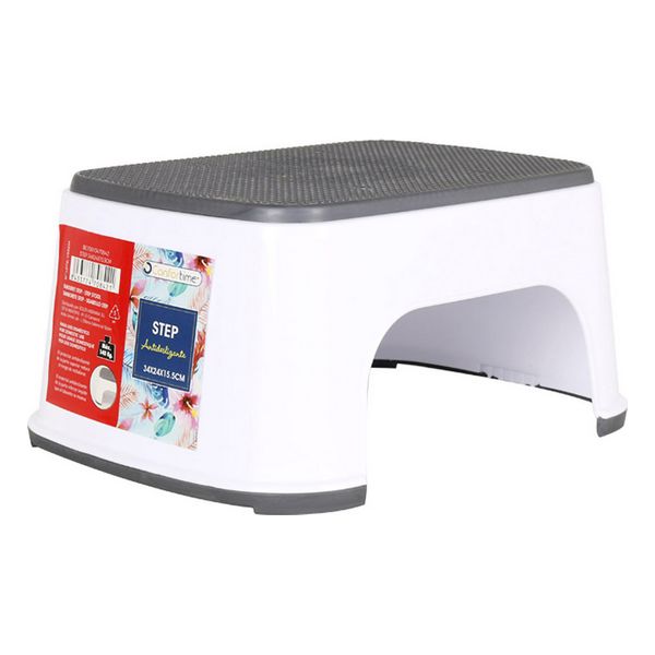 Stool Confortime White Grey - stool