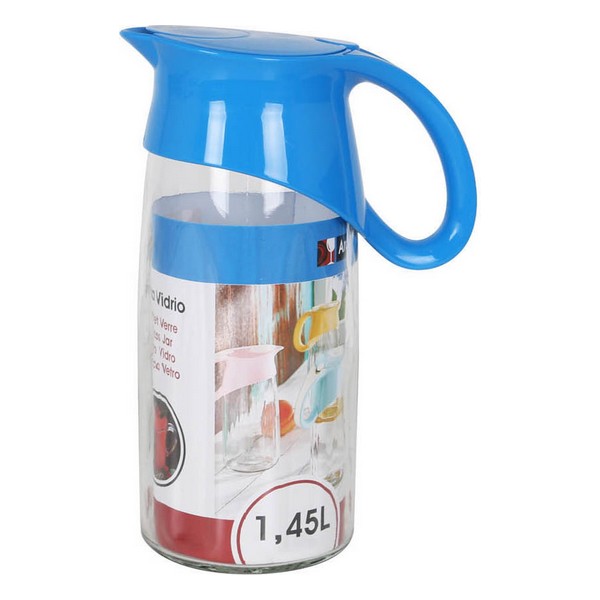 Transparent Glass Jug 1450 cc - transparent