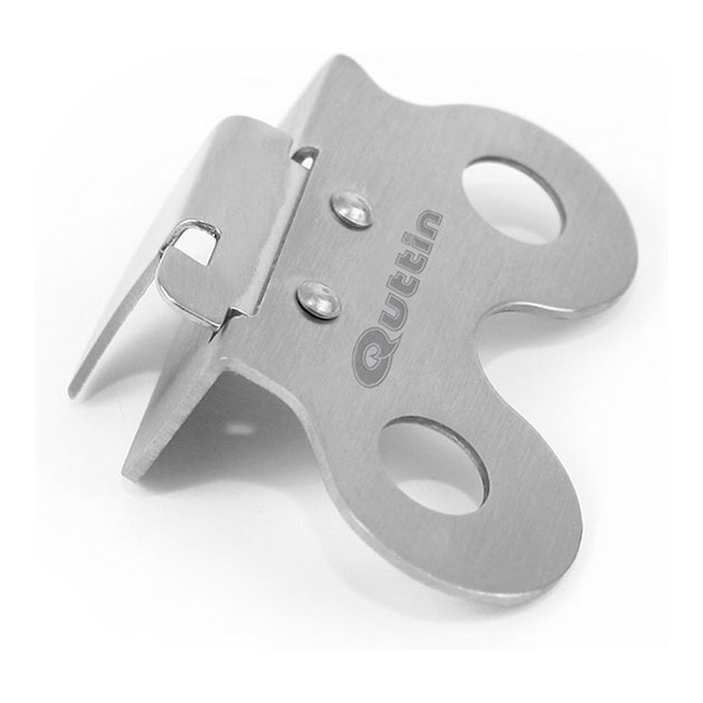 Tin opener Quttin Butterfly Steel (7,3 x 4,6 cm) - tin