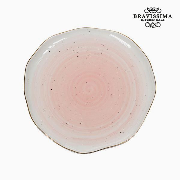 Flat plate - Kitchen's Deco Collection Porcelain Porcelain - flat