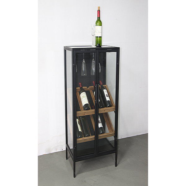 Bottle rack Painted iron (52 x 35 x 103 cm) - bottle