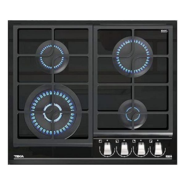 Gas Hob Teka GZC64320XBN 60 cm Natural gas (4 Stoves) - gas