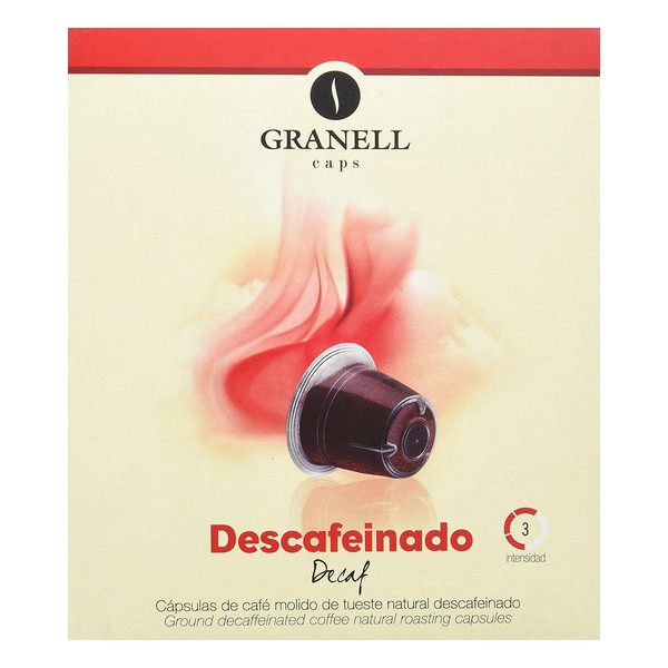 Coffee Capsules Granell Decaffeinated (10 uds) - coffee