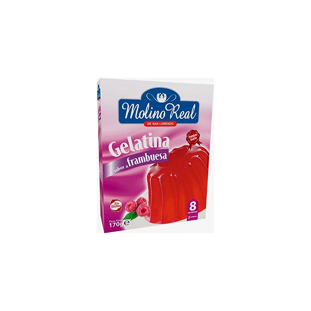 Gelatine Molino Real Strawberry (2 x 85 g) - gelatine