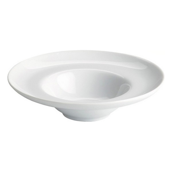 Deep Plate Denia Porcelain White (ø 25 x 5 cm) - deep