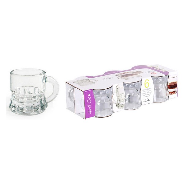 Set of Shot Glasses Dubai 45 ml Crystal (Pack of 6) - set