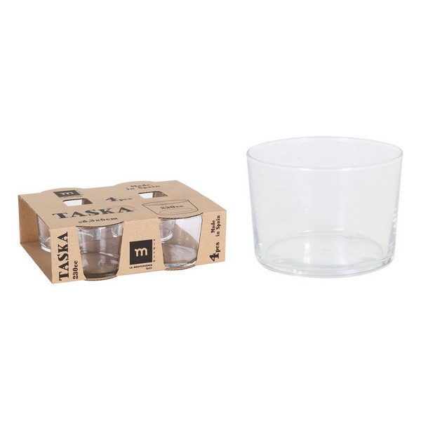 Set of glasses Borgonovo Taska 23 cl (4 Pieces) - set