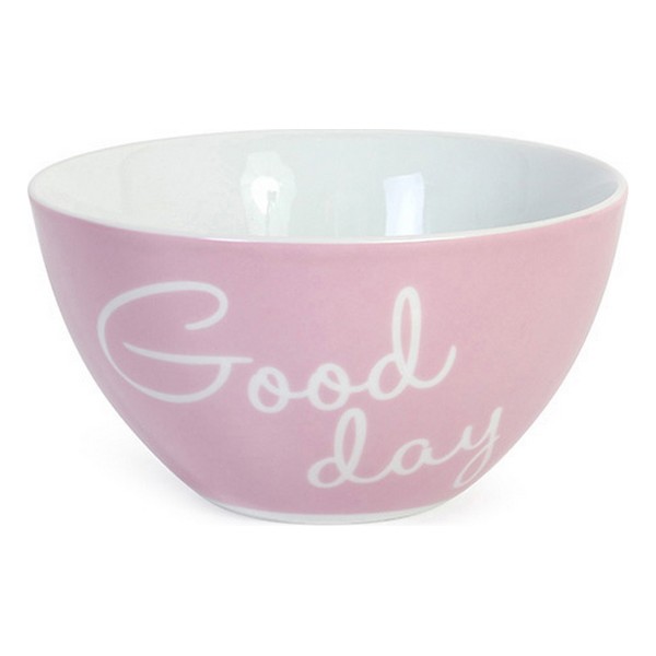 Bowl Santa Clara Good Day Porcelain Pink 480 cc - bowl