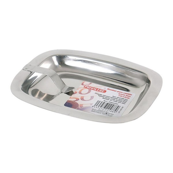 Tray Privilege Stainless steel (15 x 12 cm) - tray