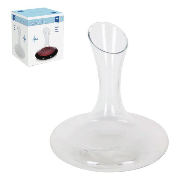 Glass Wine Decanter La Mediterránea Sorolla (1800 ml) - glass