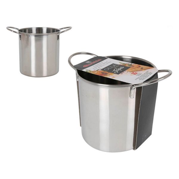 Pan for Serving Tapas Quttin Stainless steel Ø 11 cm - pan